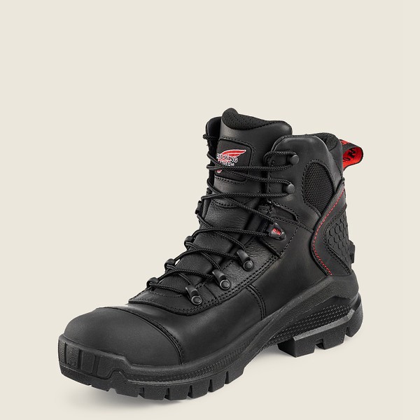 Bottes de Sécurité Red Wing - Crv™ - 6-Inch Waterproof Toe - Noir - Homme 065TVSAUO